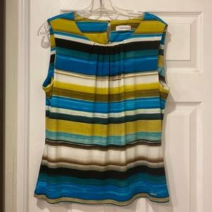 Multi color career blouse